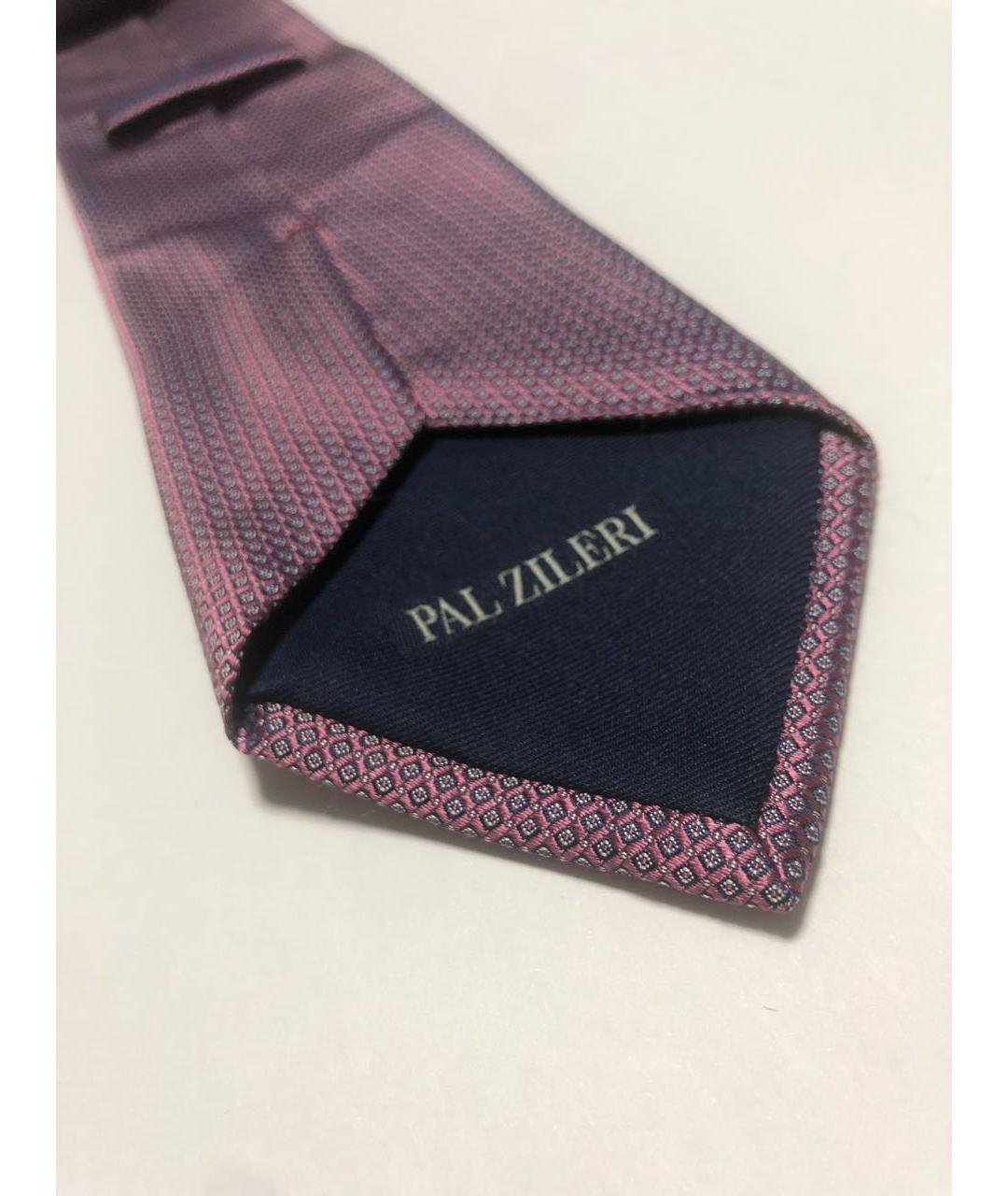 PAL ZILERI Фуксия шелковый галстук, фото 3