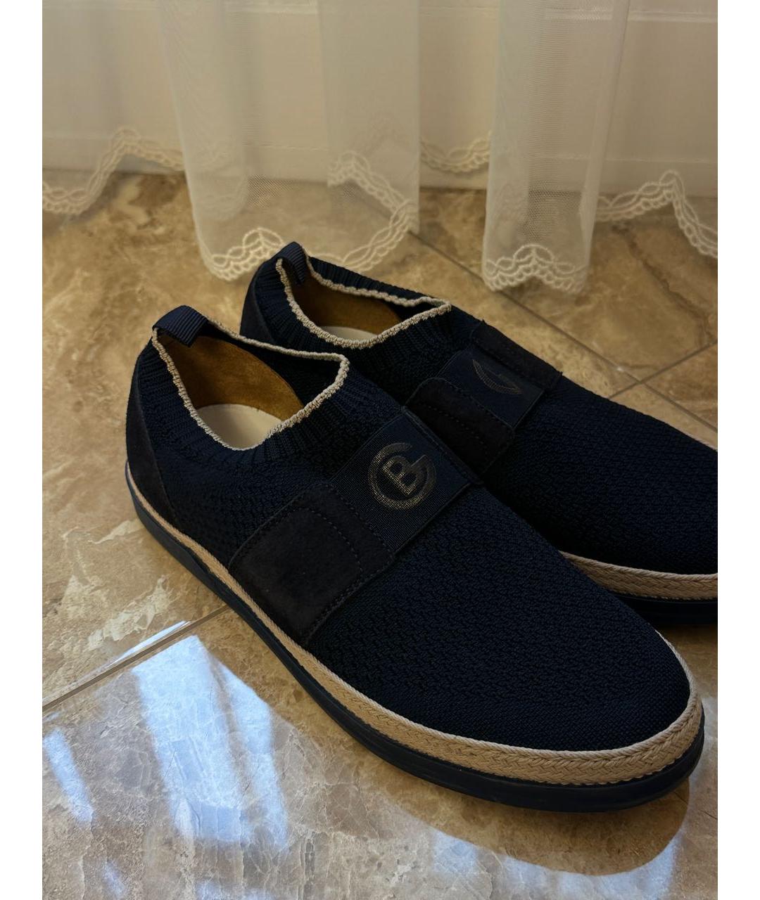 BALDININI Синие текстильные туфли, фото 3