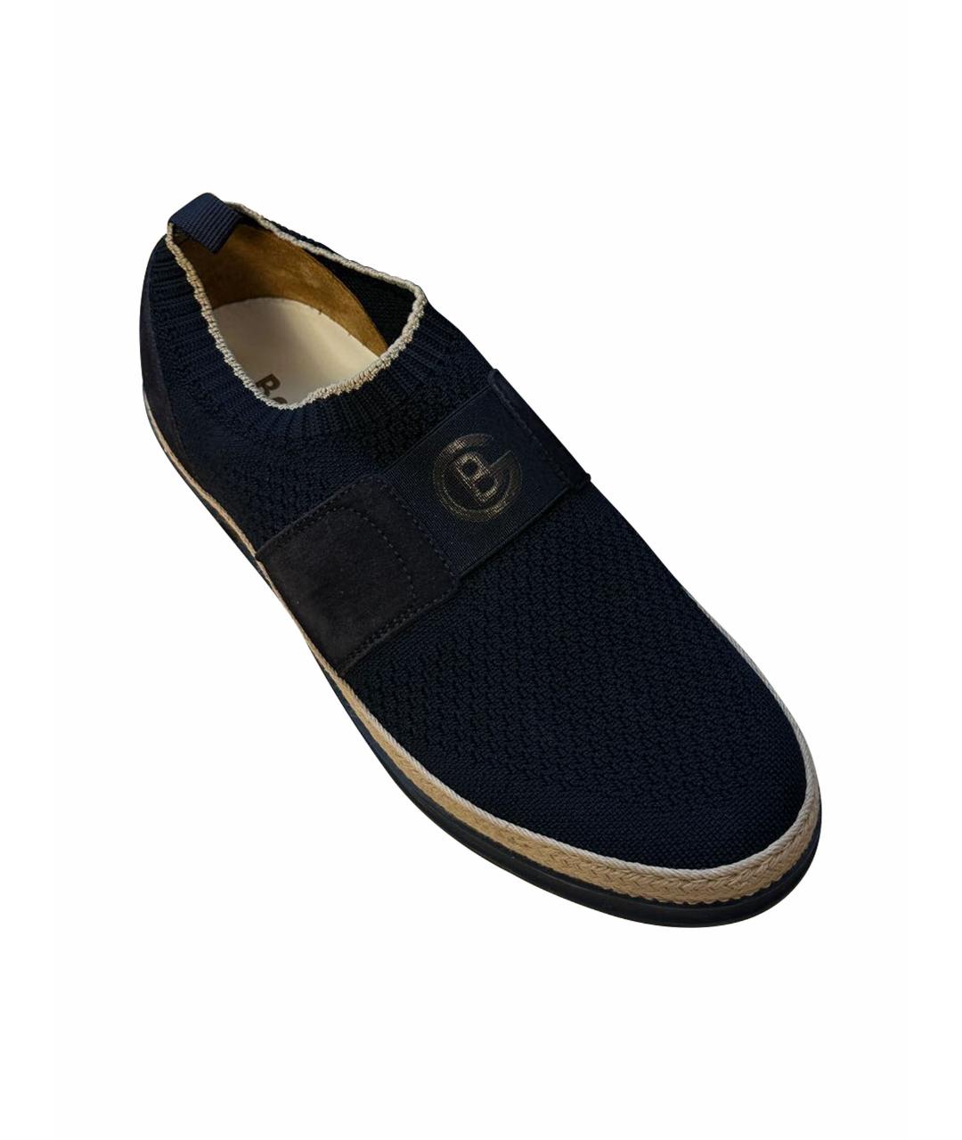 BALDININI Синие текстильные туфли, фото 1