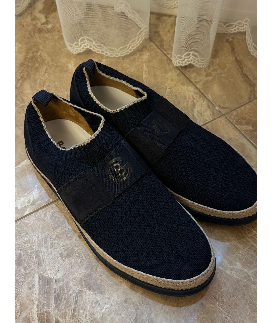 BALDININI Синие текстильные туфли, фото 7