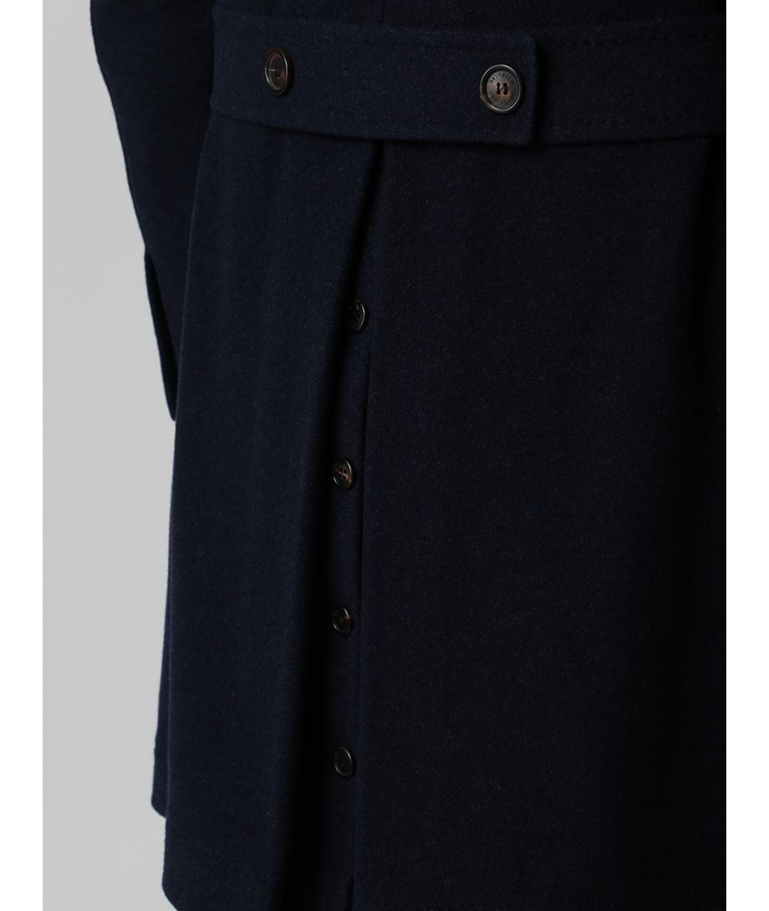 BRUNELLO CUCINELLI Синее пальто, фото 6