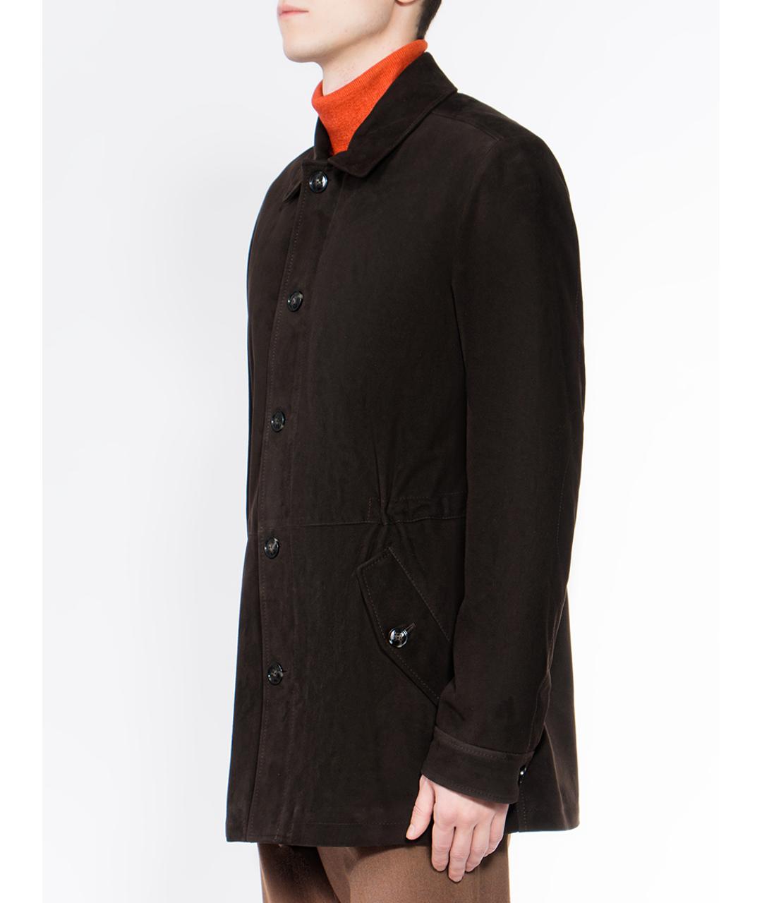 KITON Коричневая куртка, фото 4