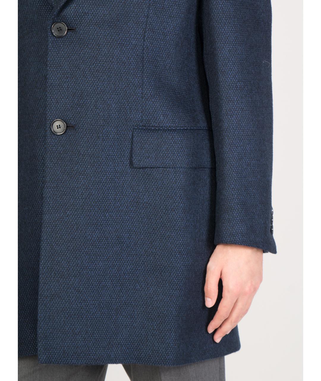 BRIONI Синее пальто, фото 5