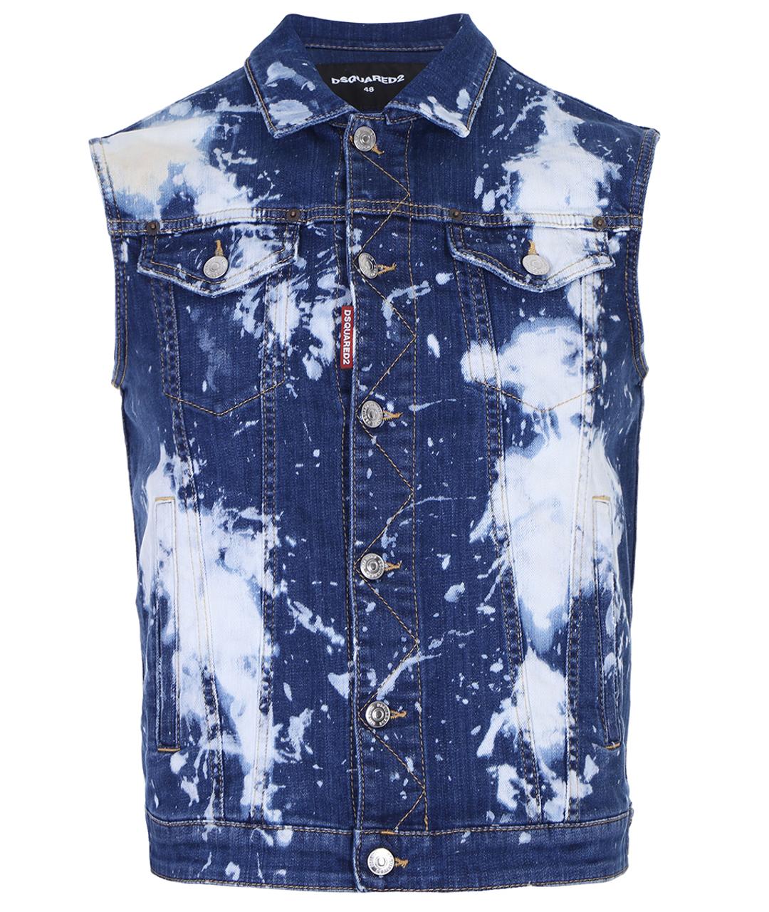 DSQUARED2 Синий жилет, фото 1