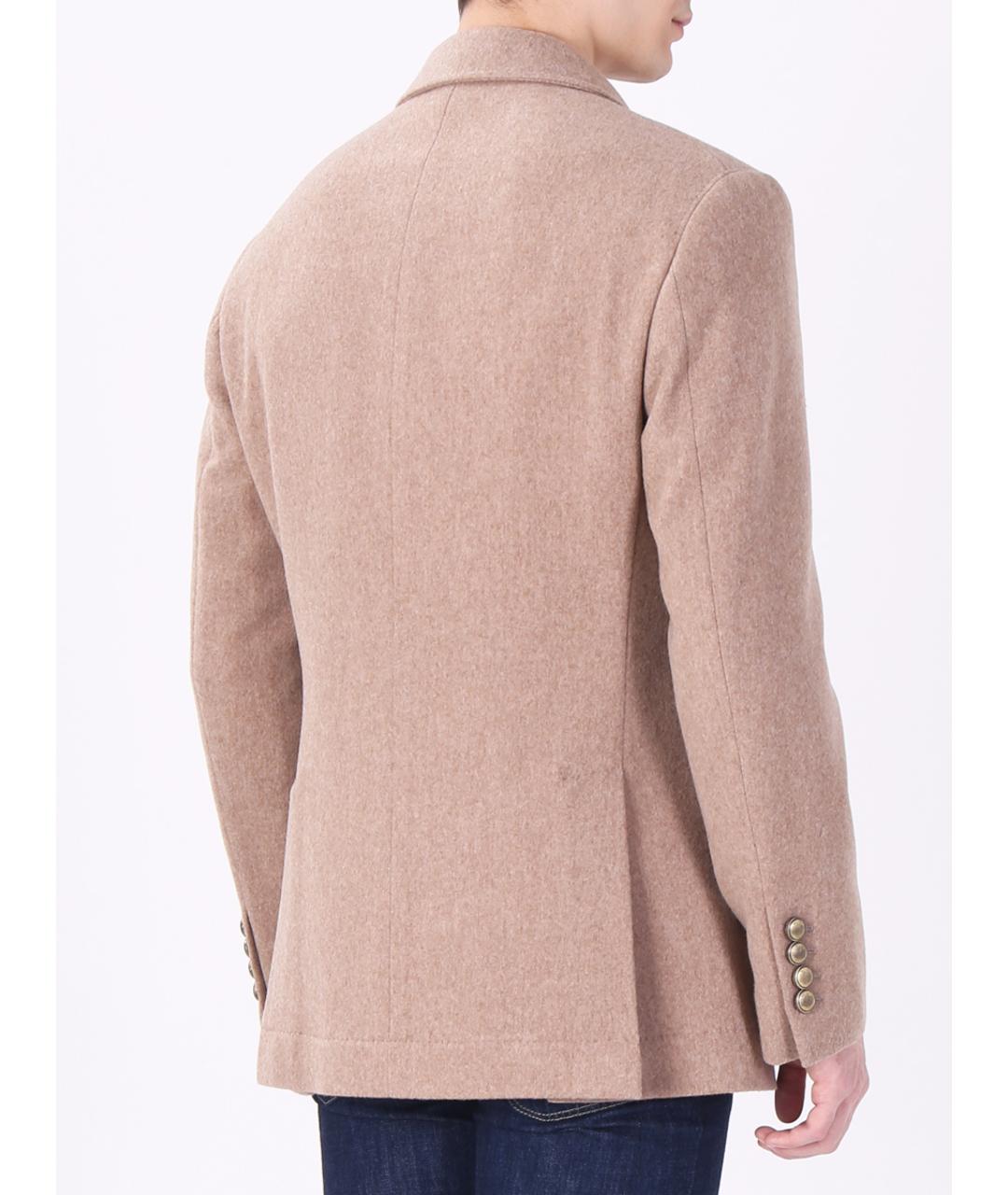 BRUNELLO CUCINELLI Бежевое пальто, фото 3