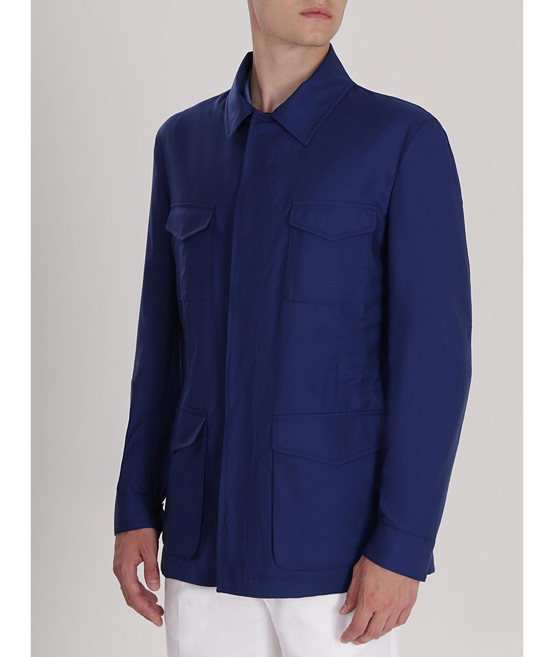 KITON Синяя куртка, фото 4