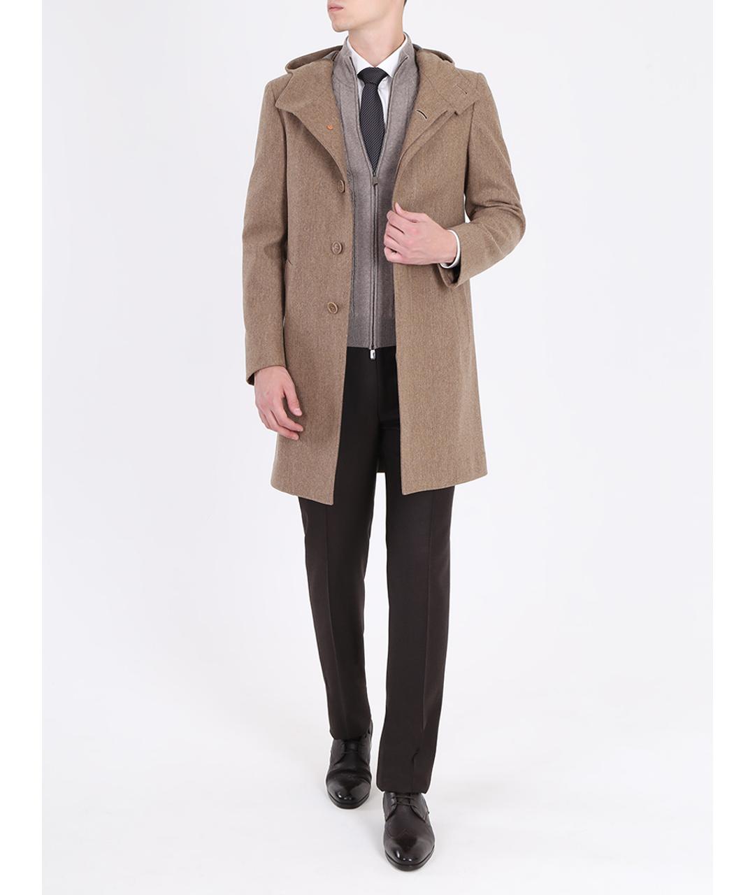 CANALI Бежевое пальто, фото 2