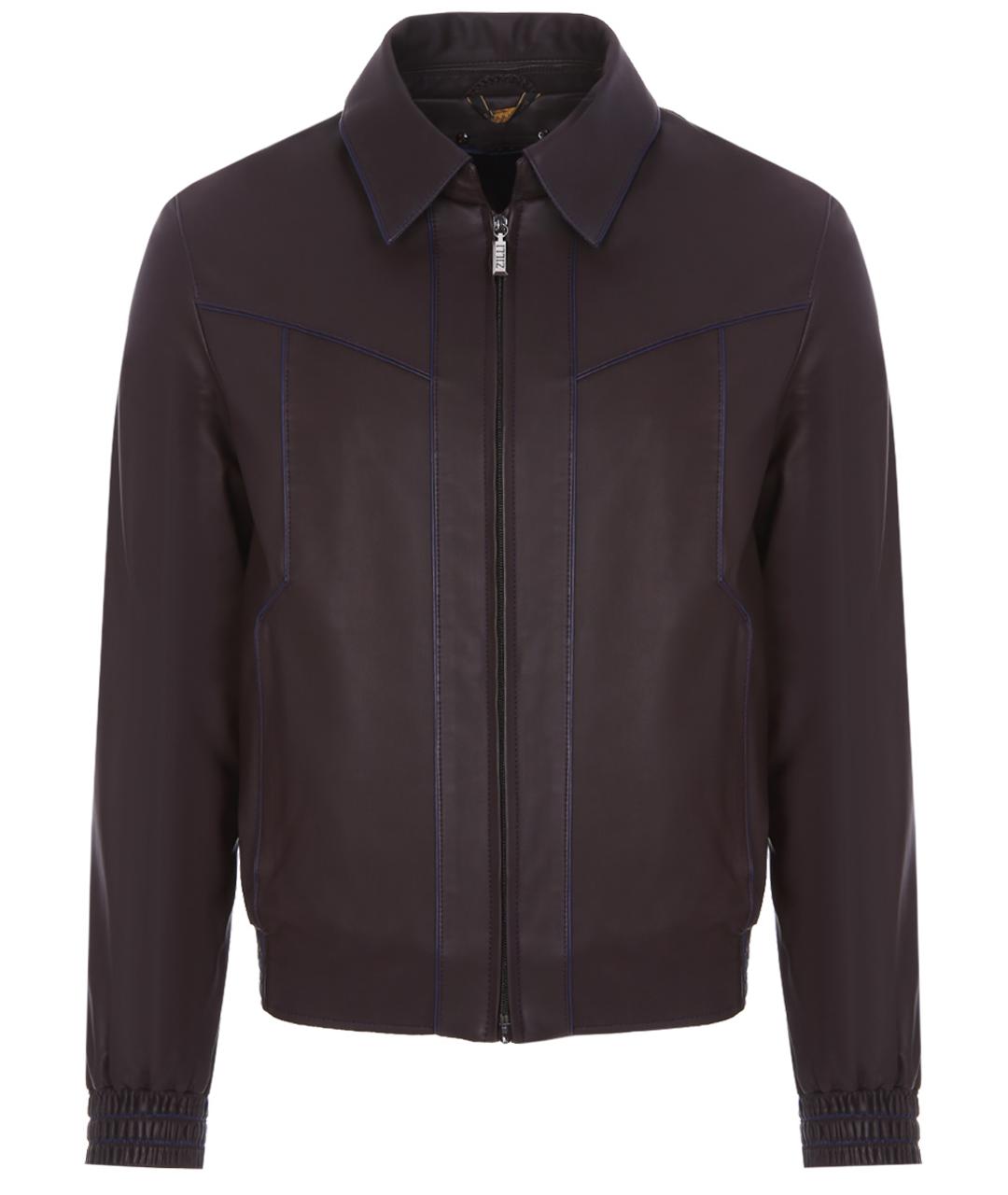 ZILLI Коричневая куртка, фото 3