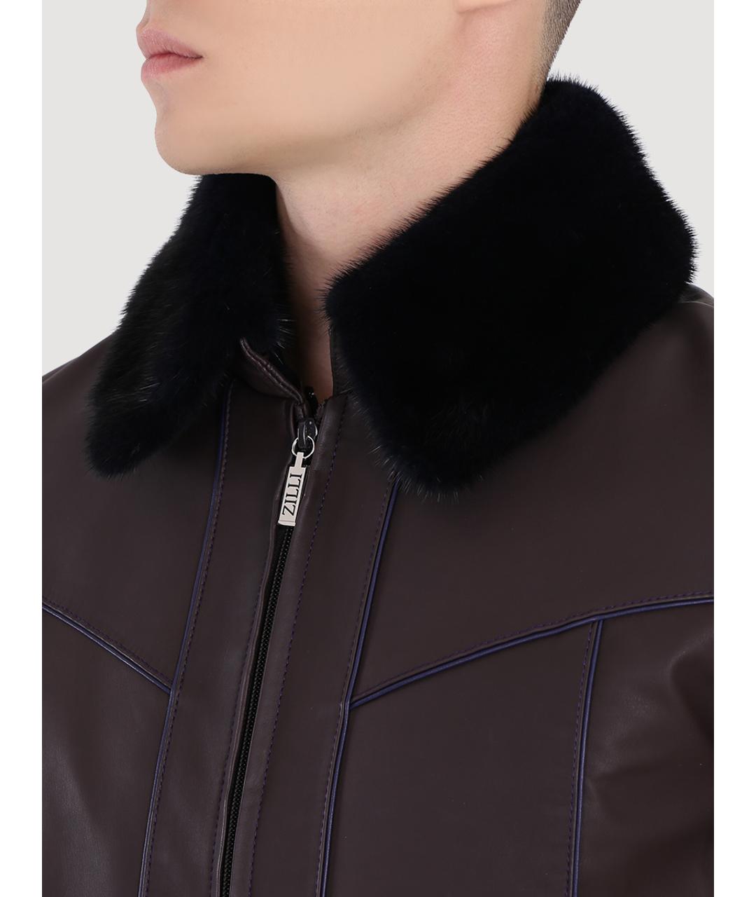 ZILLI Коричневая куртка, фото 6