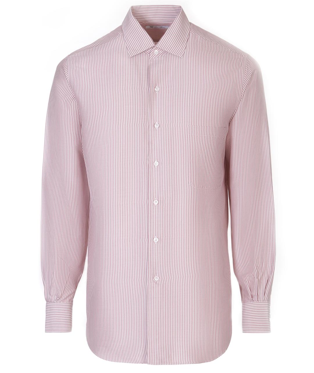 LORO PIANA Розовая кэжуал рубашка, фото 1