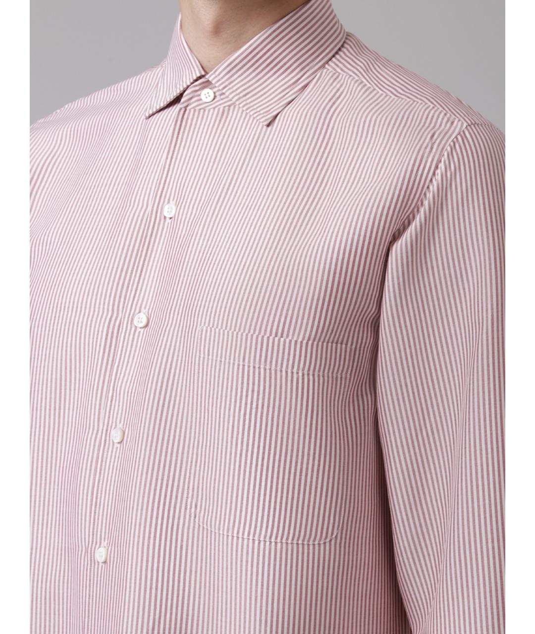 LORO PIANA Розовая кэжуал рубашка, фото 5