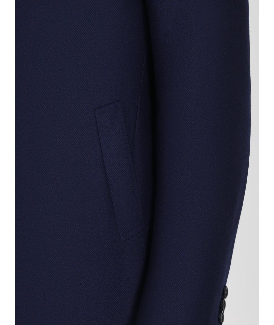 BRIONI Синее пальто, фото 5