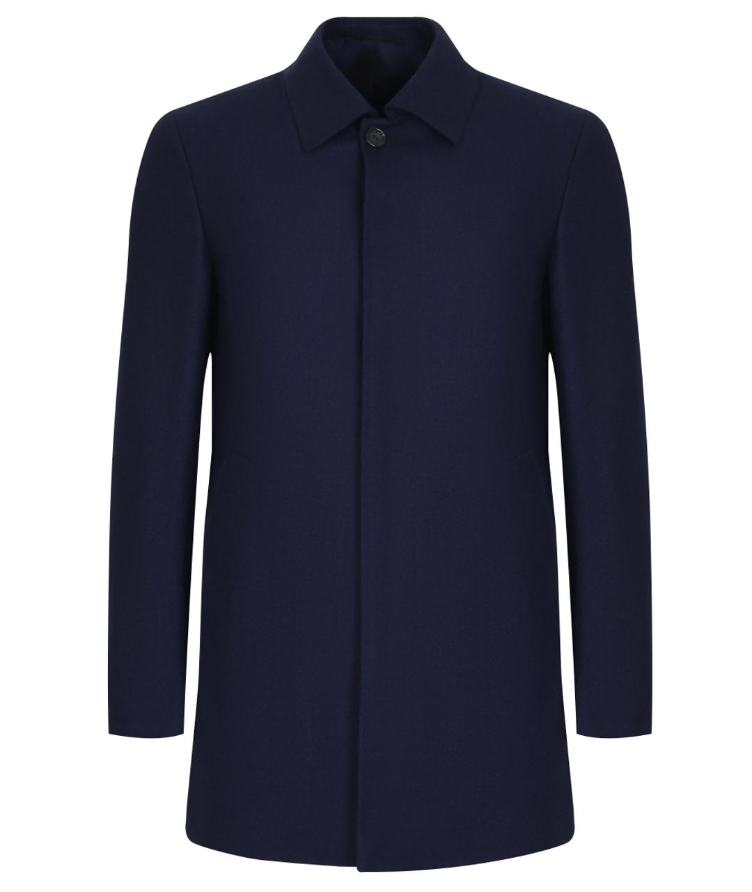 BRIONI Синее пальто, фото 1