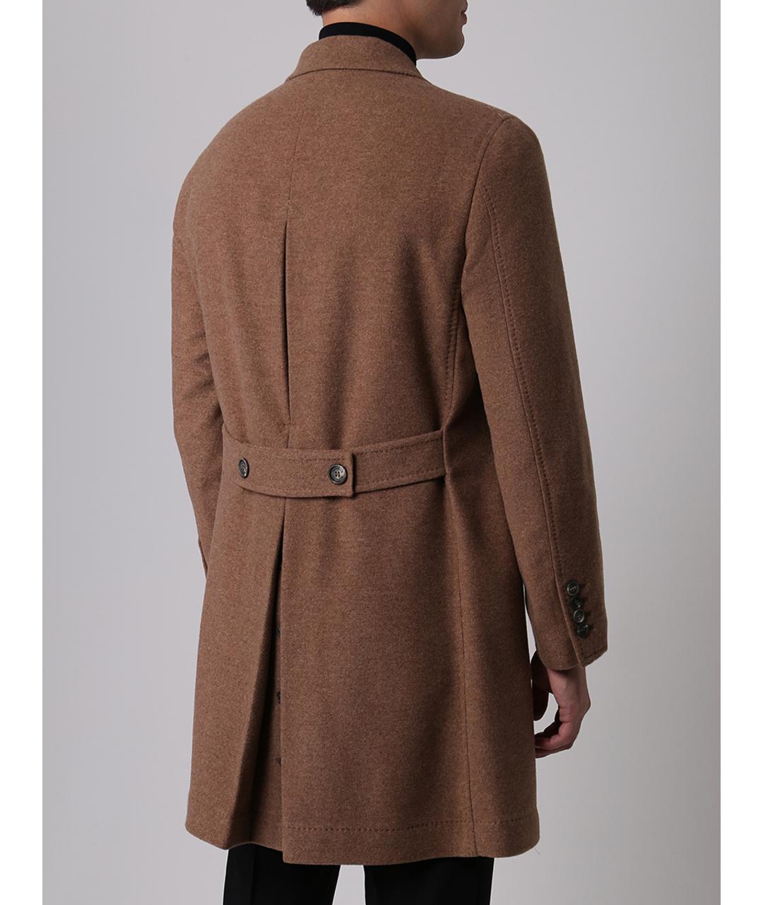 BRUNELLO CUCINELLI Коричневое пальто, фото 3