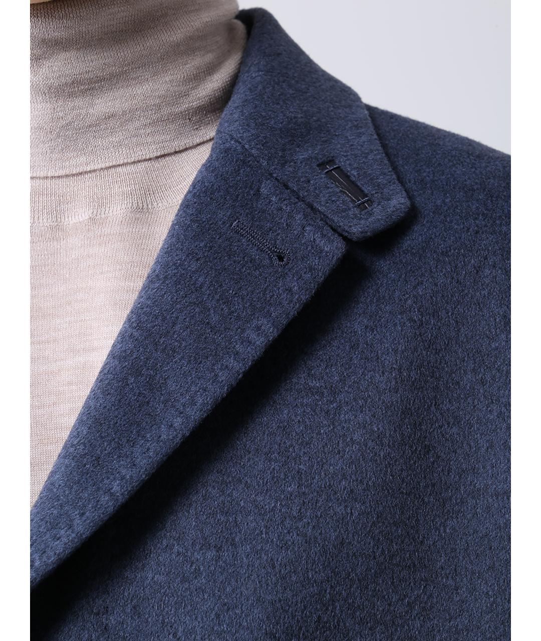 BRIONI Синее пальто, фото 5