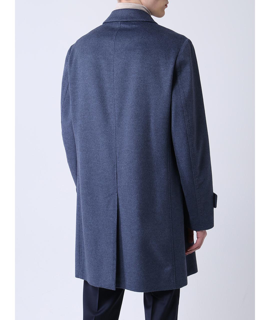 BRIONI Синее пальто, фото 3