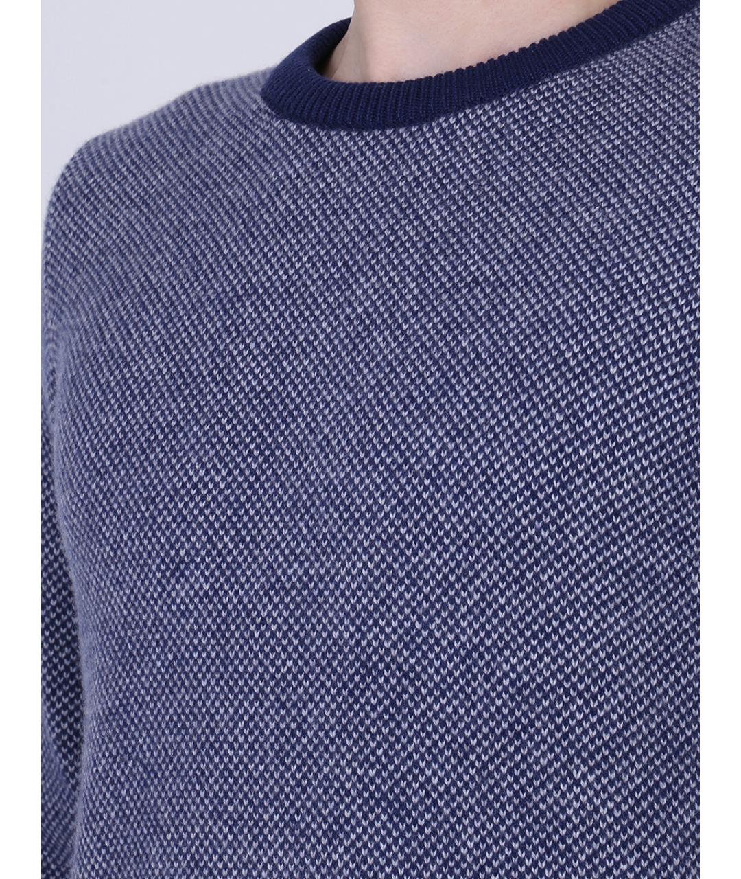 KITON Синий джемпер / свитер, фото 5
