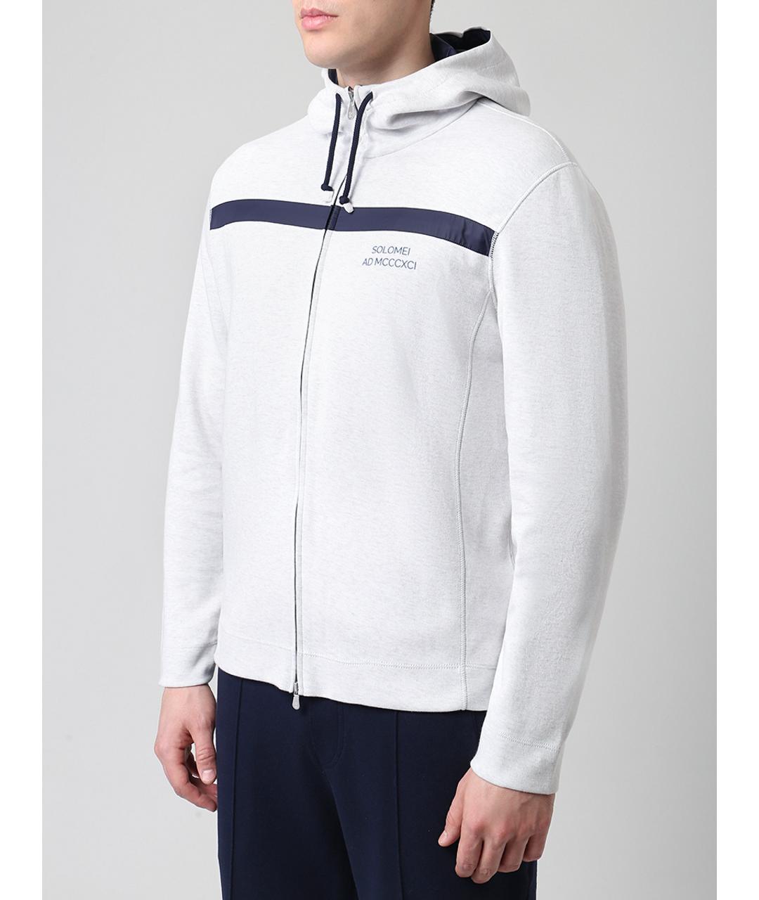 BRUNELLO CUCINELLI Синий спортивный костюм, фото 4