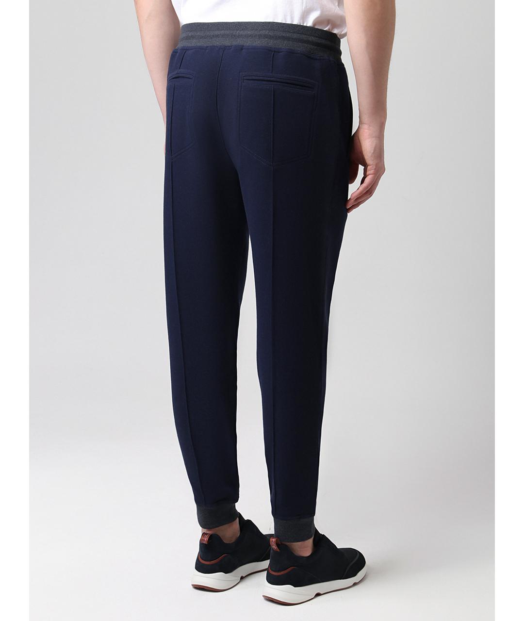 BRUNELLO CUCINELLI Синий спортивный костюм, фото 6