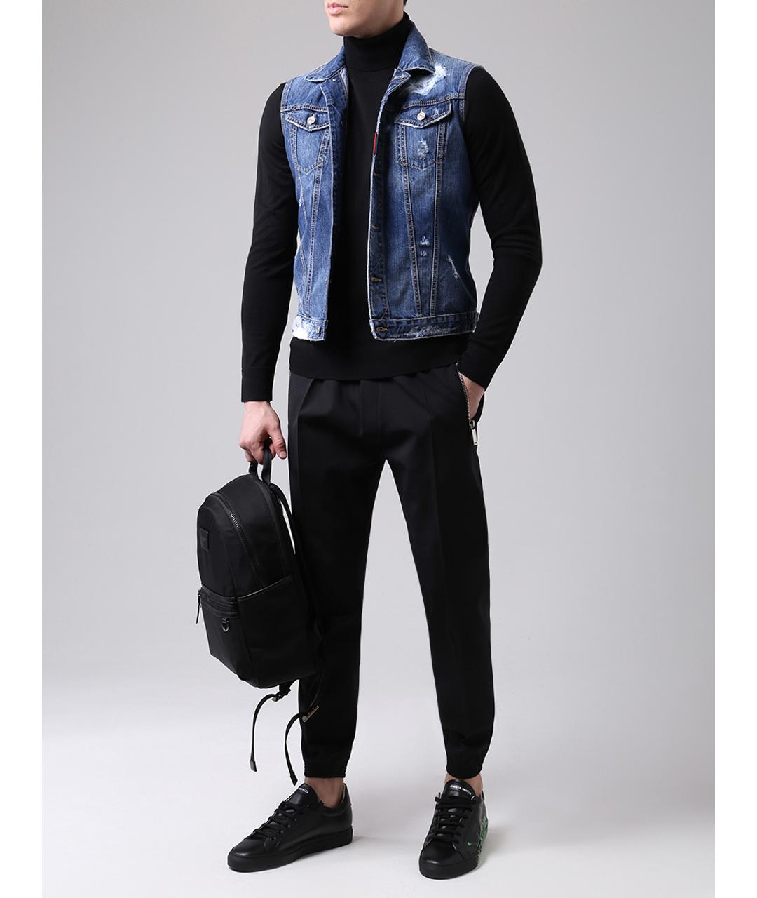 DSQUARED2 Синий жилет, фото 2