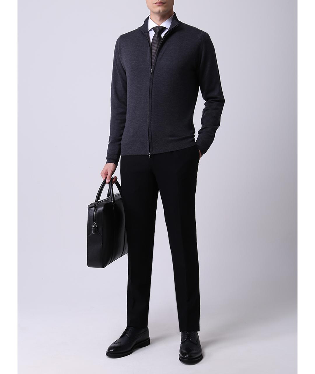 JOHN  SMEDLEY Серый кардиган, фото 2