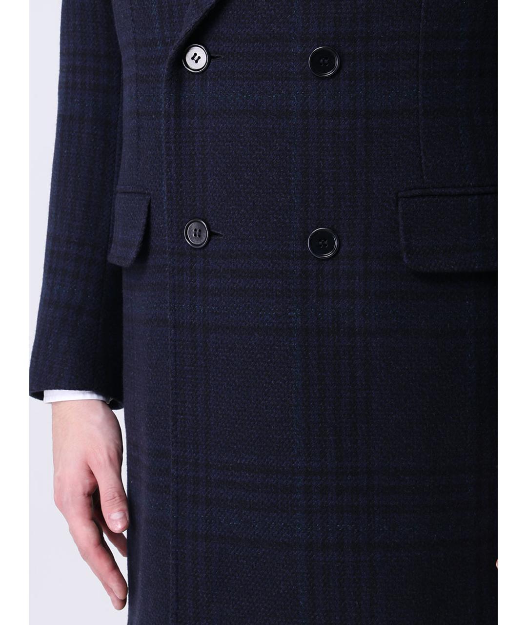 CANALI Синее пальто, фото 5
