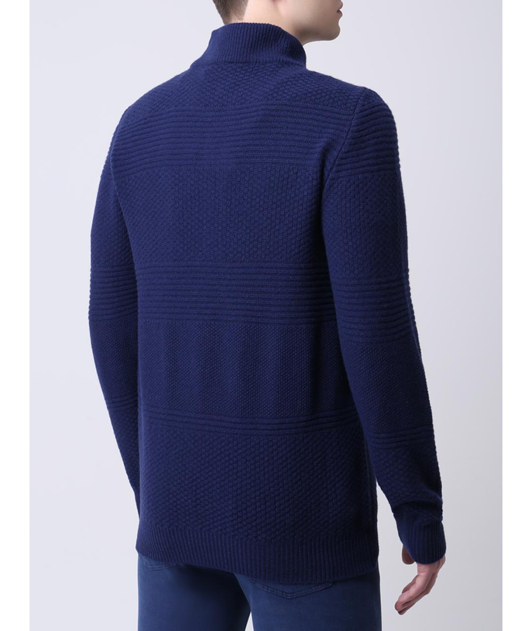 KITON Синий джемпер / свитер, фото 3