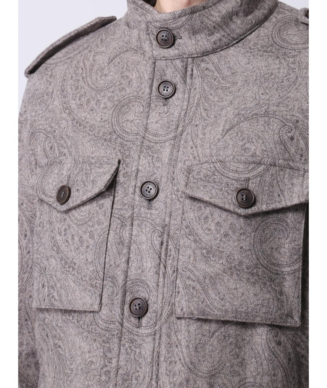 ETRO Серая куртка, фото 5