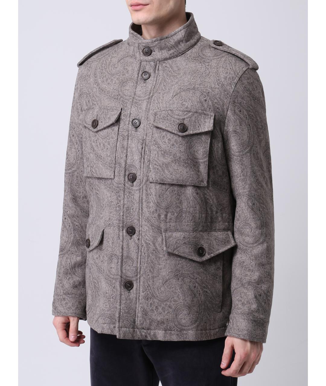 ETRO Серая куртка, фото 4