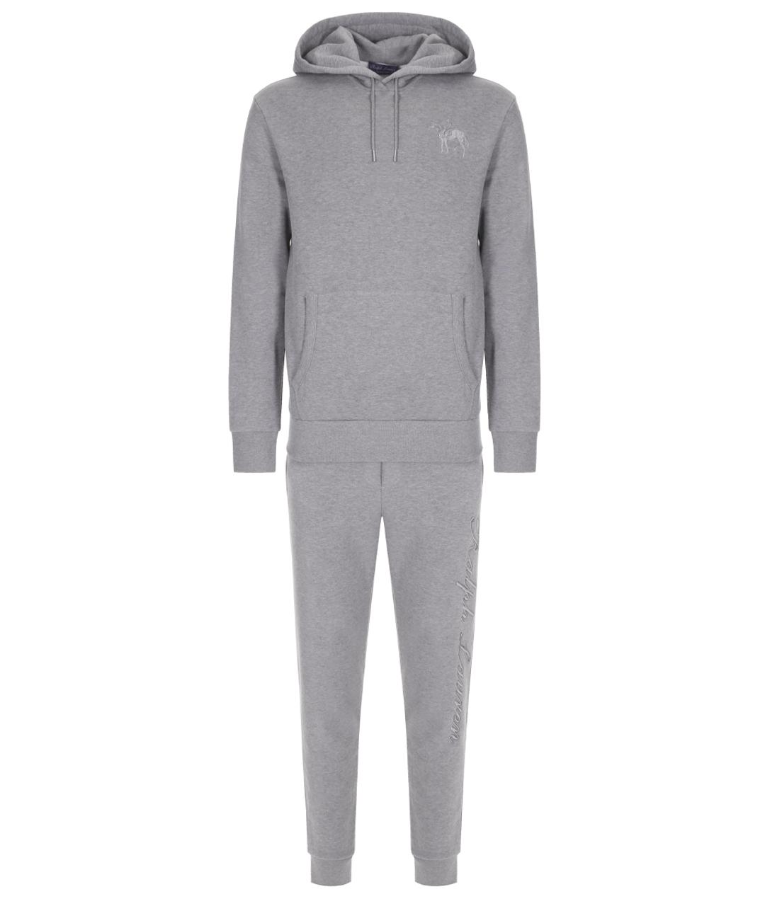 RALPH LAUREN Серый повседневный костюм, фото 1