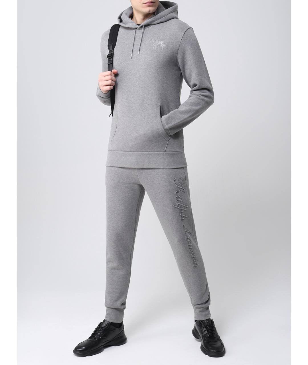 RALPH LAUREN Серый повседневный костюм, фото 2