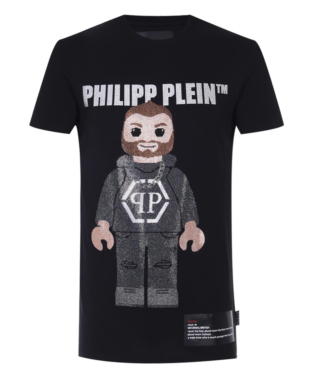 PHILIPP PLEIN Черная футболка, фото 1