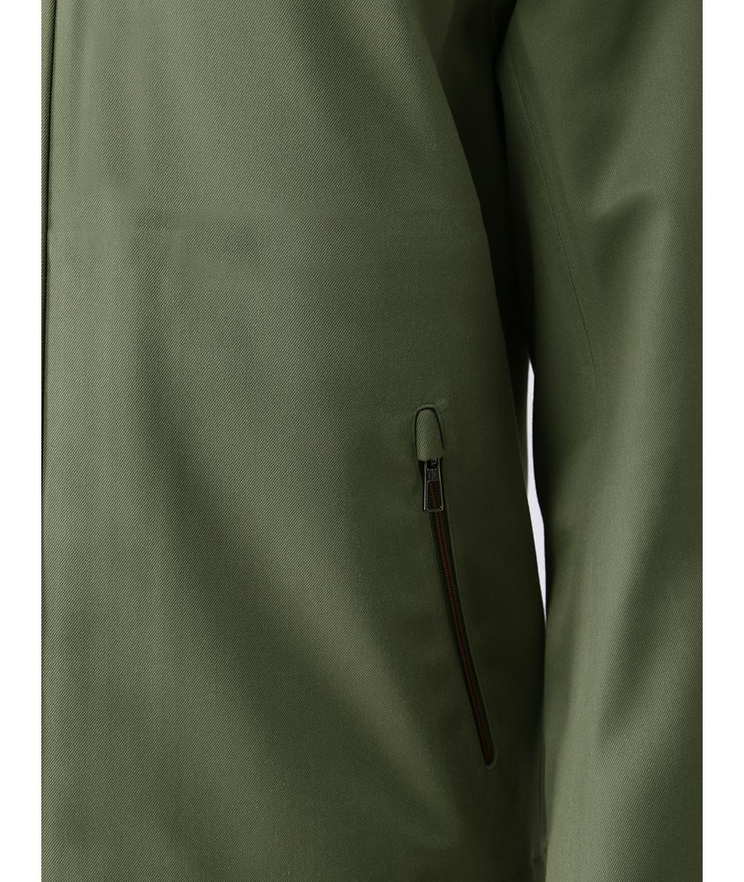 LORO PIANA Зеленая куртка, фото 5