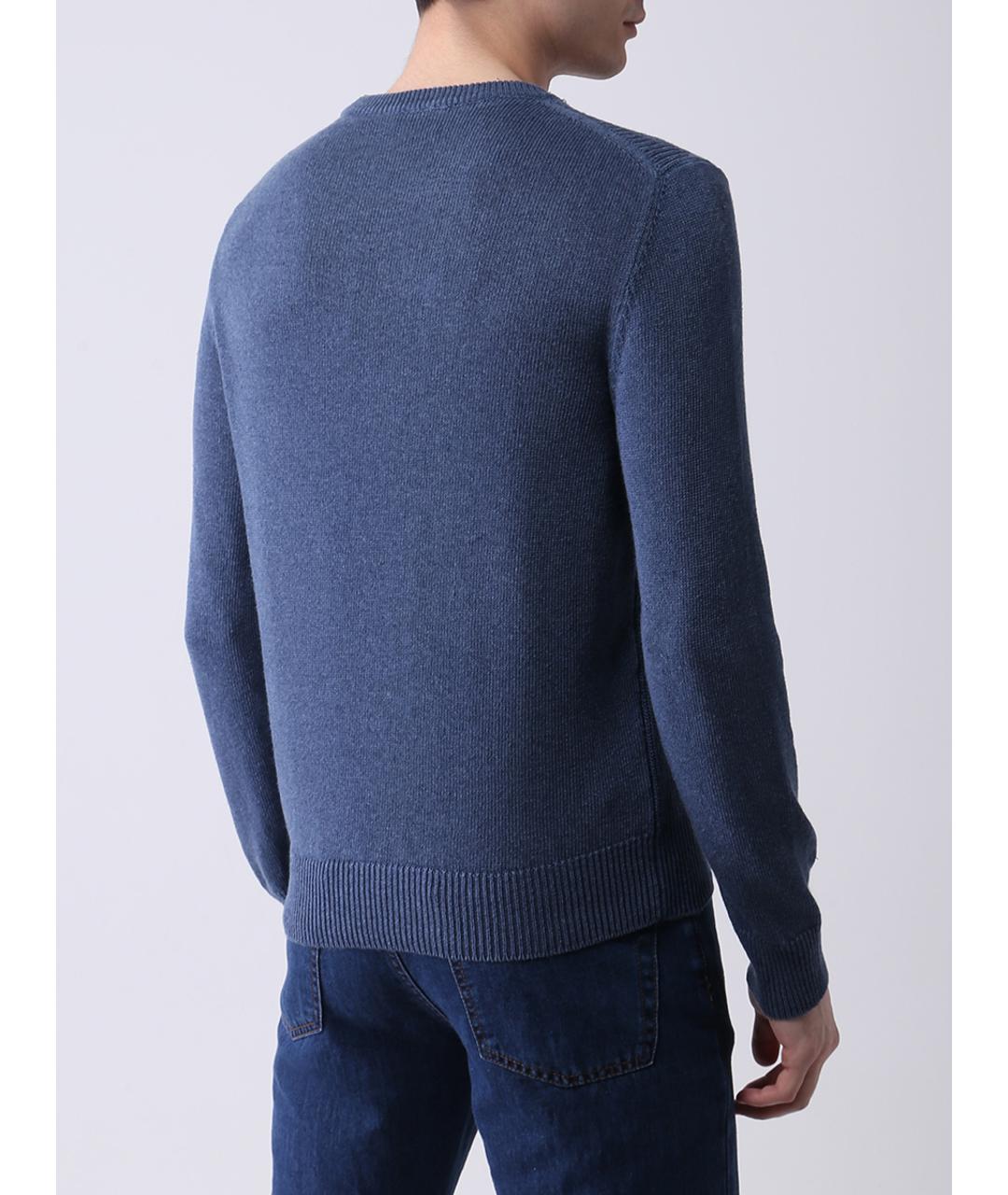 CANALI Синий джемпер / свитер, фото 3