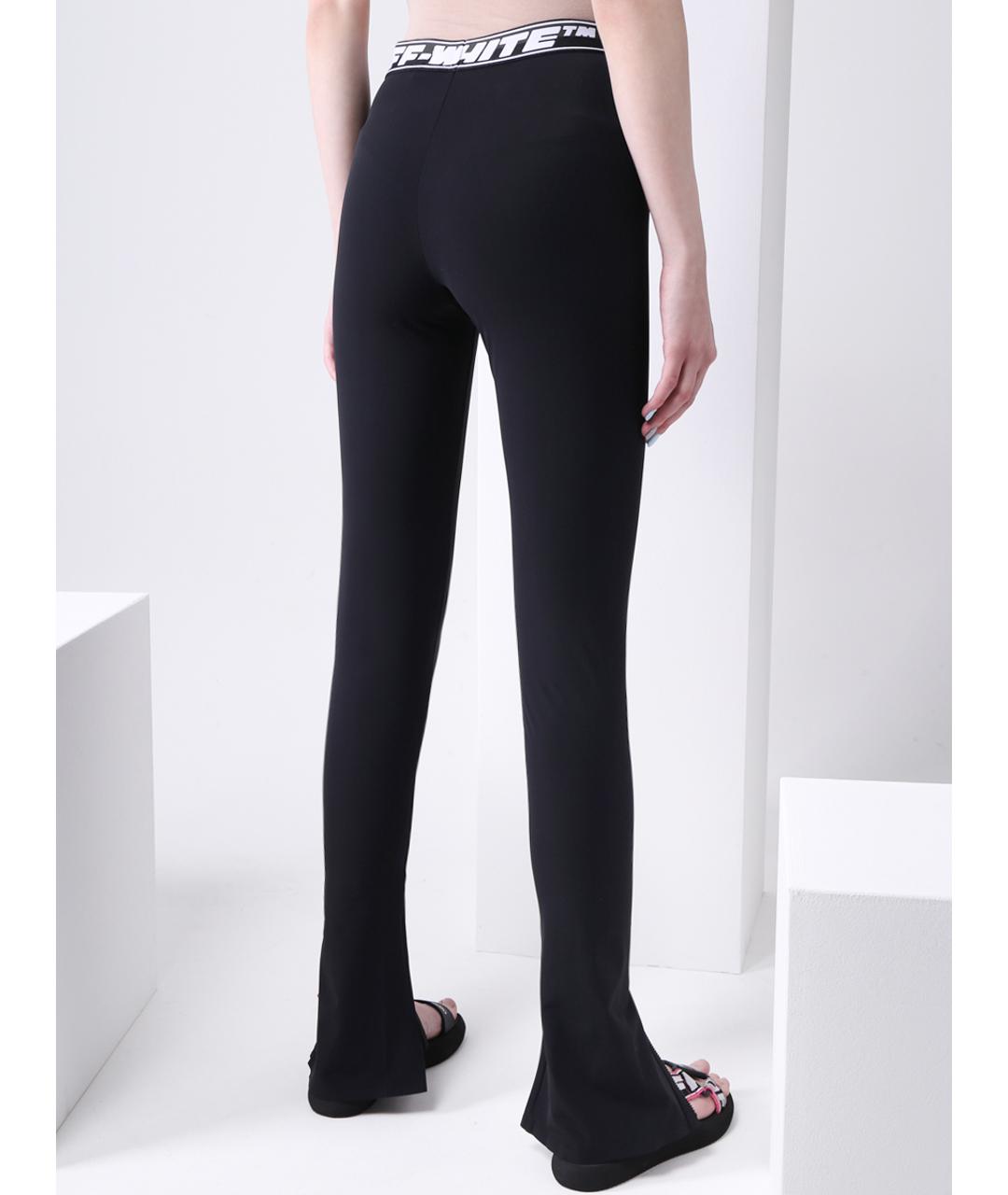 OFF-WHITE Черные леггинсы и велосипедки, фото 3