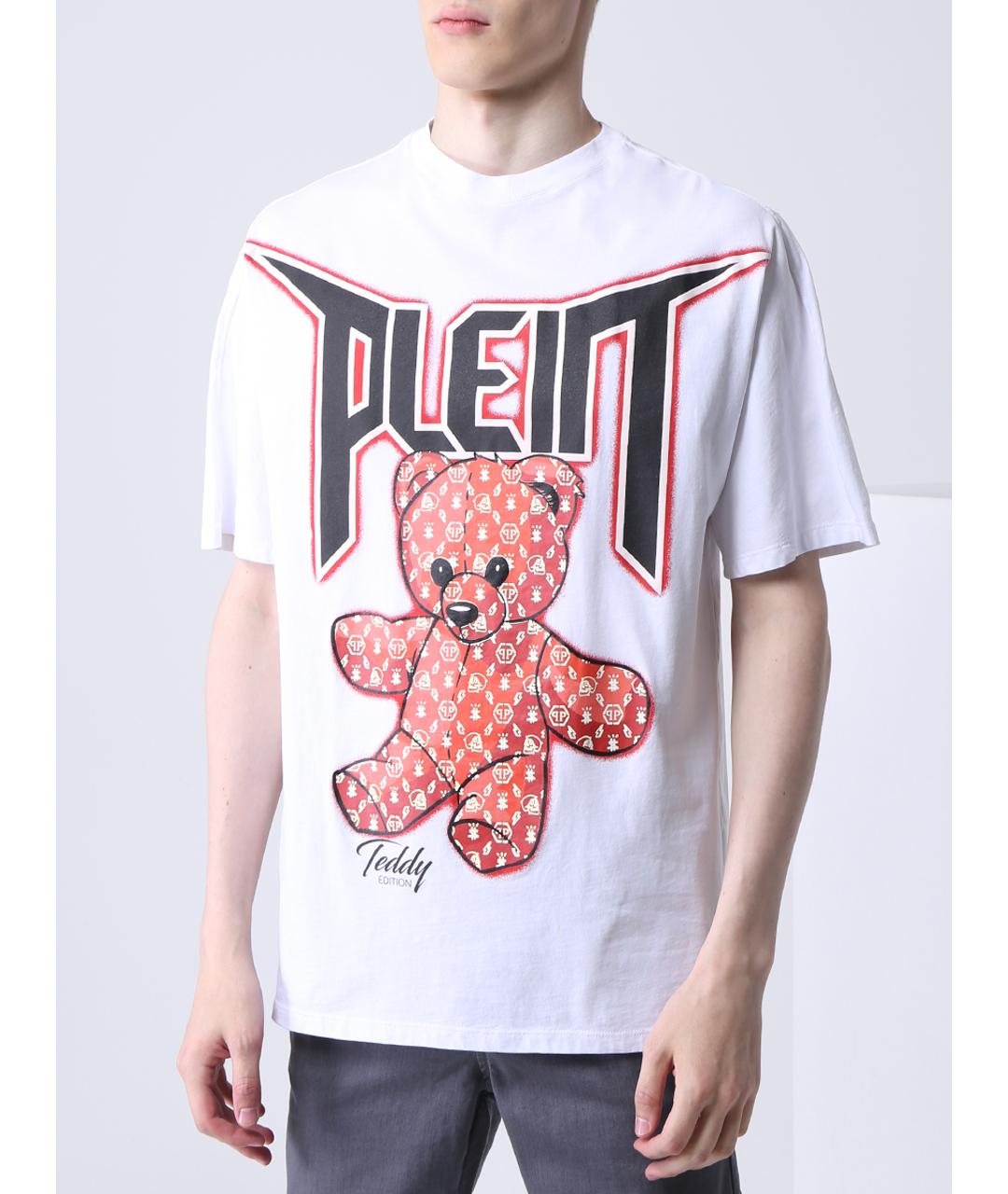 PHILIPP PLEIN Белая футболка, фото 4