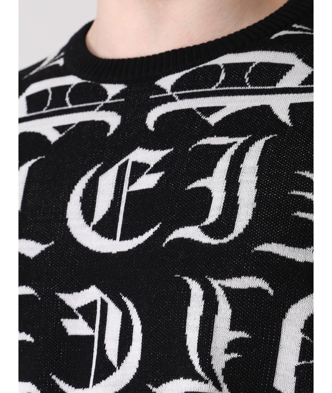 PHILIPP PLEIN Черный джемпер / свитер, фото 5