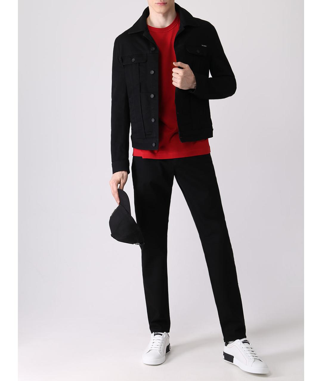 DOLCE&GABBANA Красная футболка, фото 2