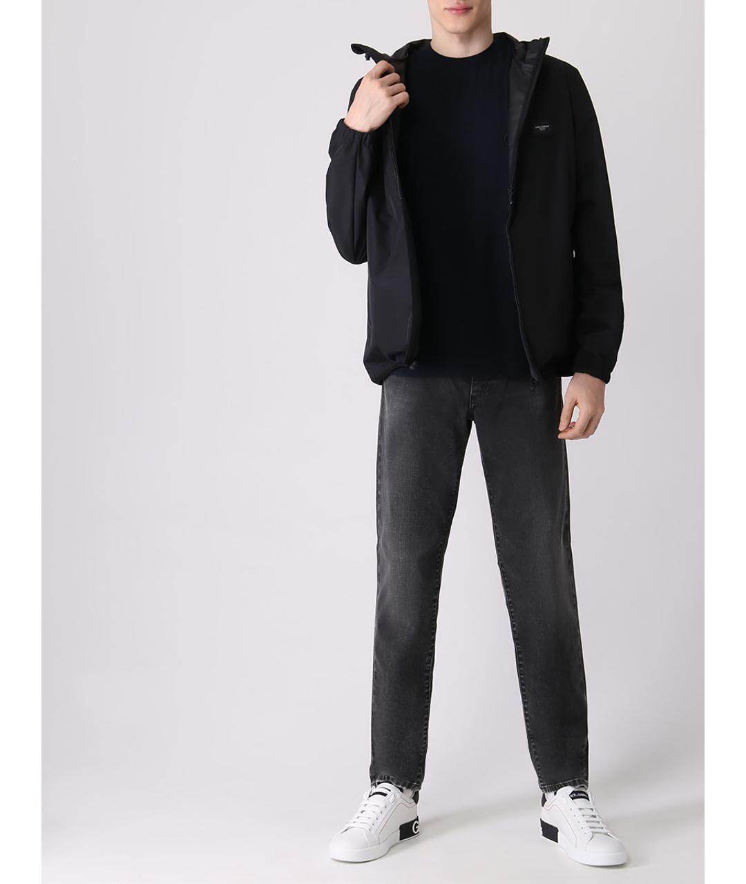 GIORGIO ARMANI Синяя футболка, фото 2