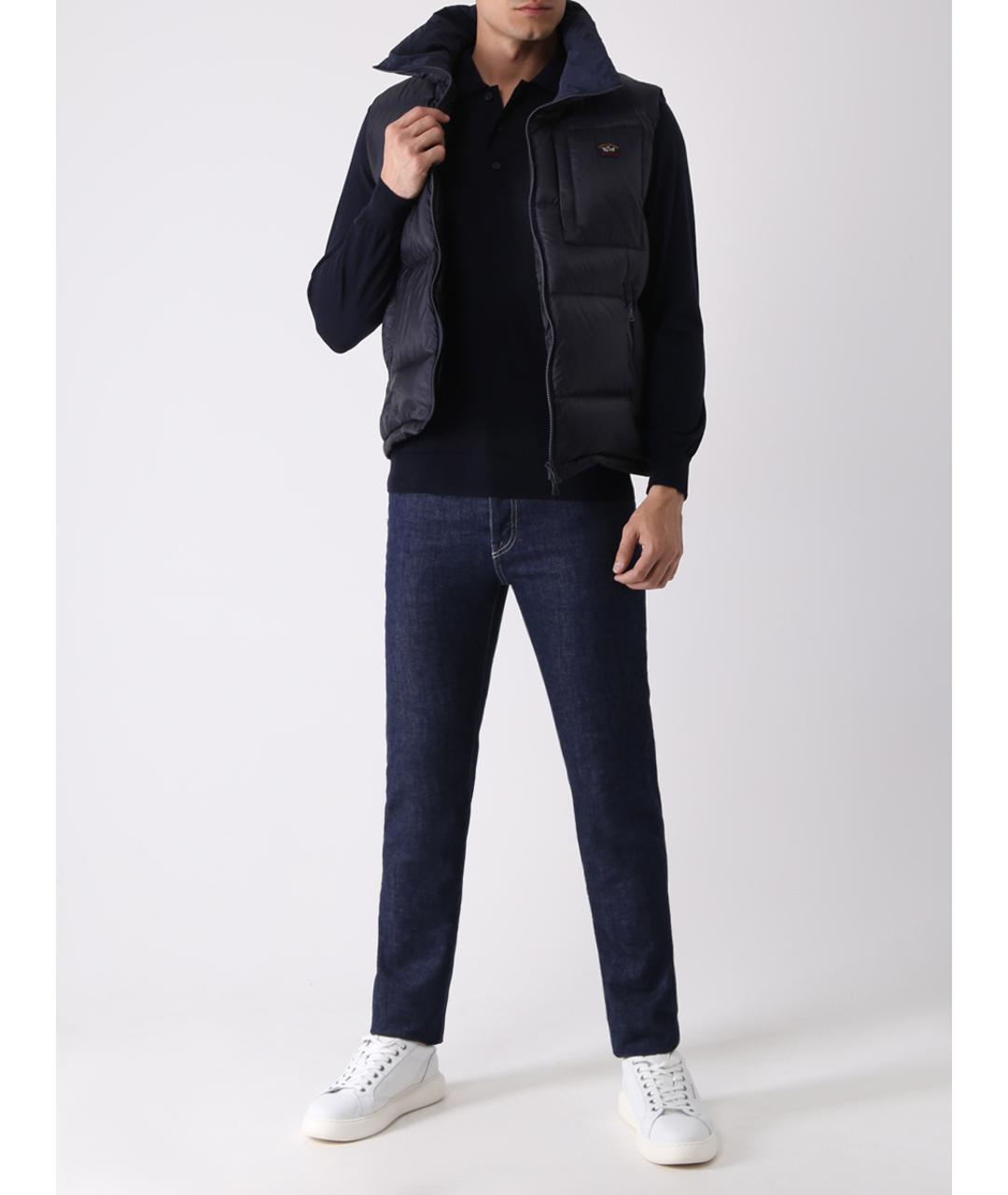 PAUL & SHARK Синий жилет, фото 2