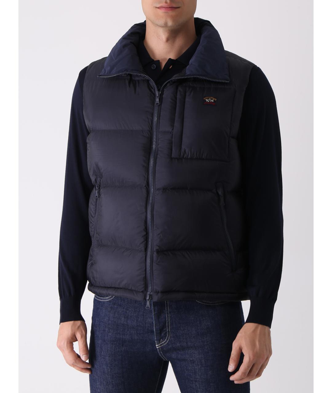 PAUL & SHARK Синий жилет, фото 4