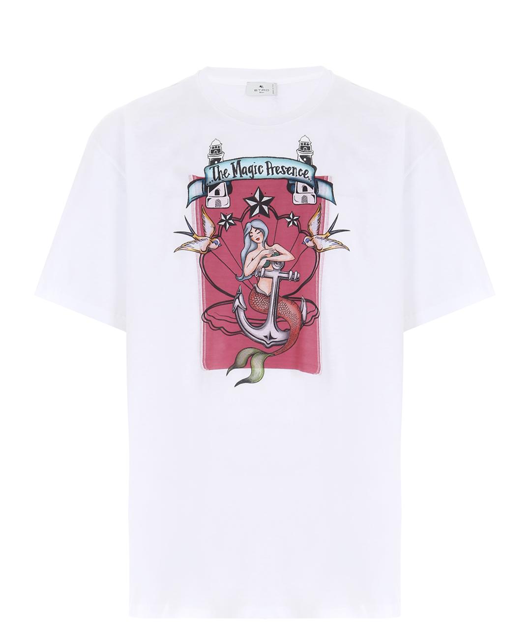 ETRO Белая футболка, фото 1
