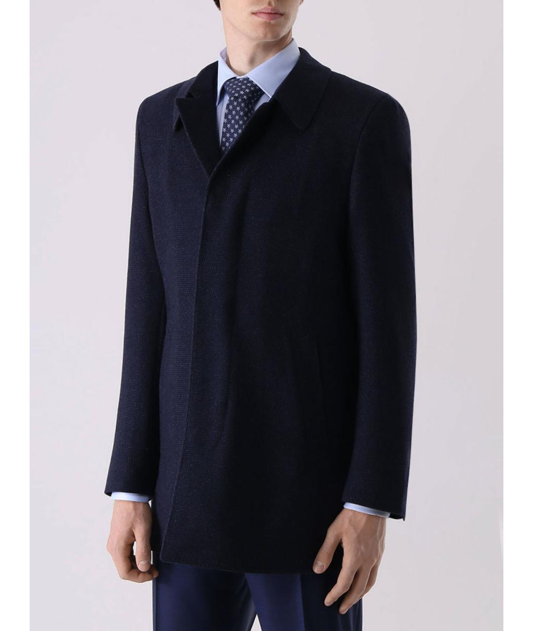 CANALI Синее пальто, фото 4