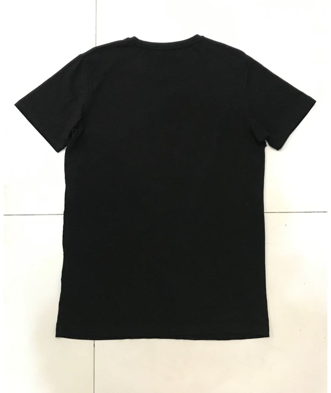 DSQUARED2 Черная хлопко-эластановая футболка, фото 2