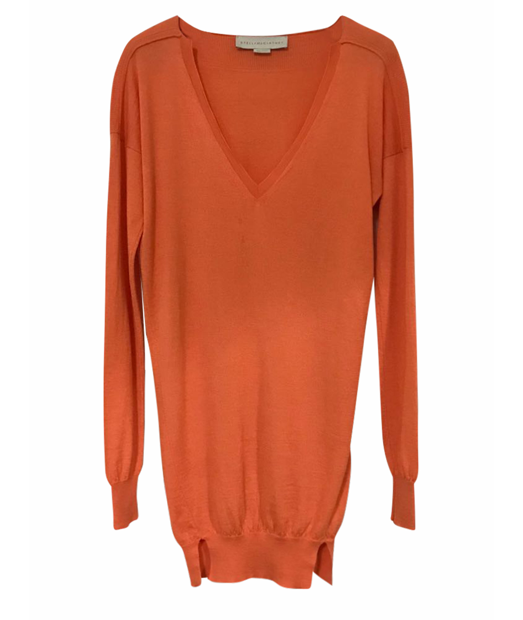 STELLA MCCARTNEY Оранжевый шерстяной джемпер / свитер, фото 1