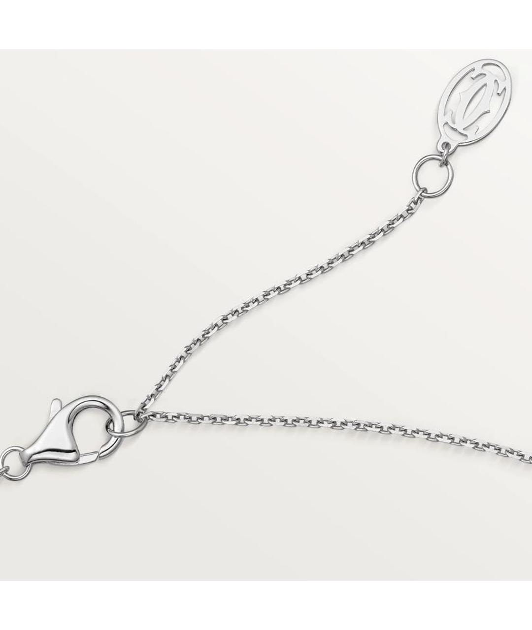 CARTIER Серебряная цепочка из белого золота, фото 3