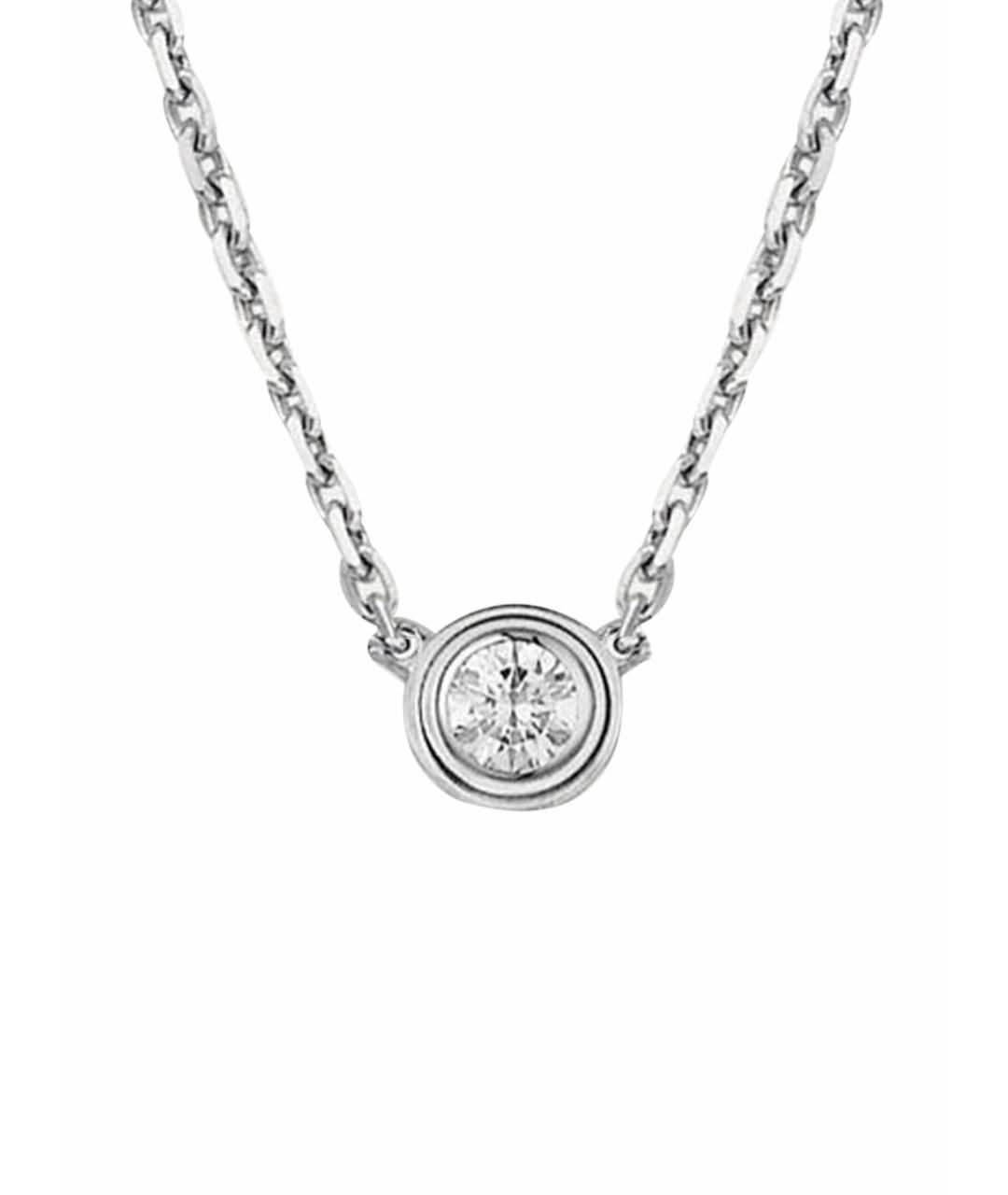 CARTIER Серебряная цепочка из белого золота, фото 1