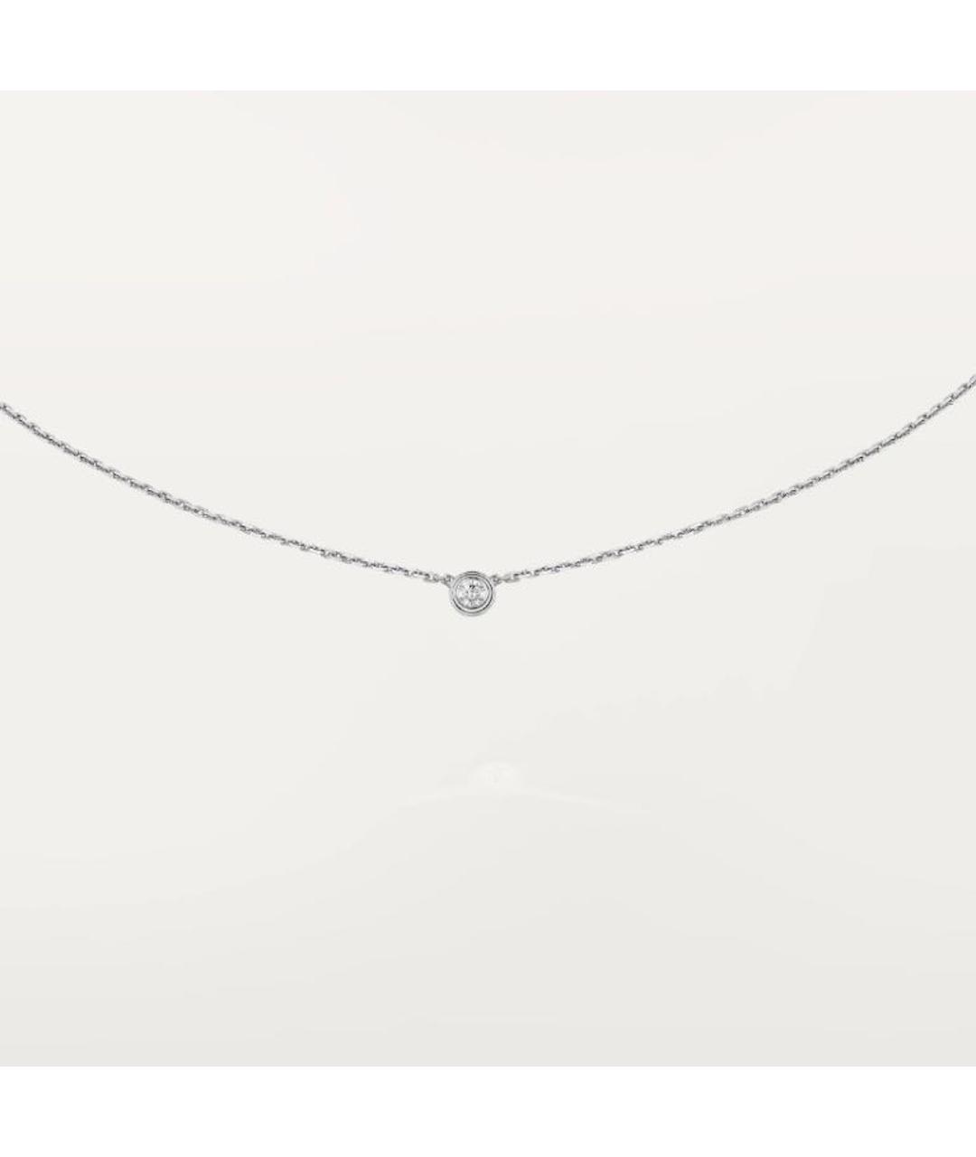 CARTIER Серебряная цепочка из белого золота, фото 5
