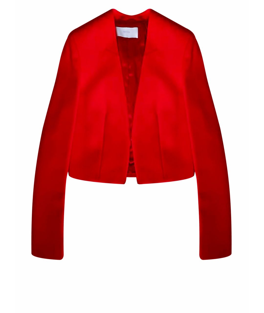 HUGO BOSS Красный хлопко-эластановый жакет/пиджак, фото 1