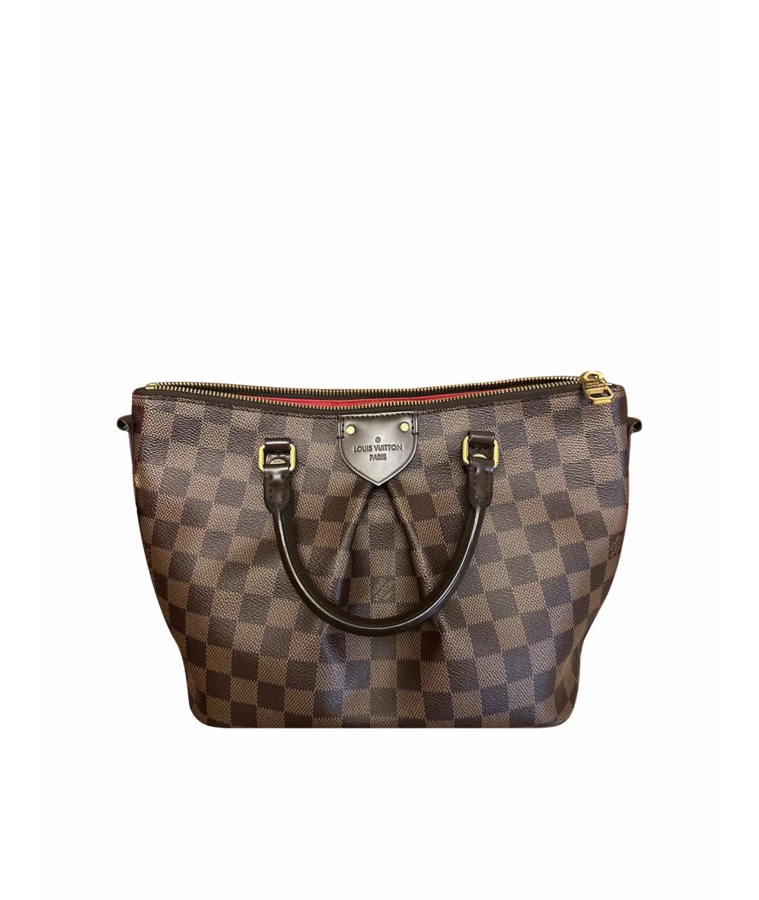 LOUIS VUITTON PRE-OWNED Коричневая кожаная сумка через плечо, фото 1